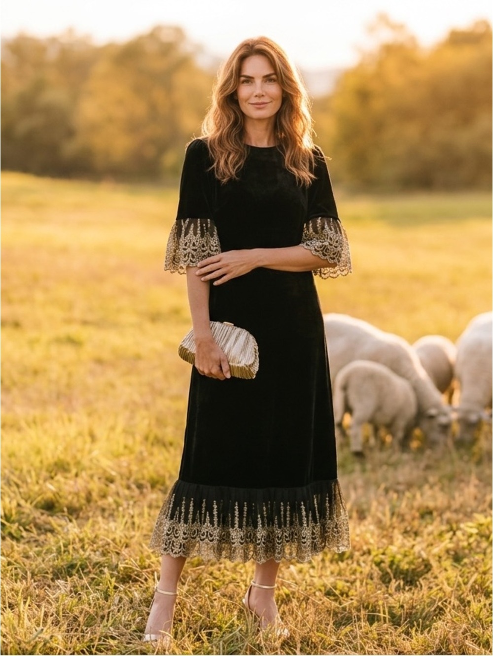 Tuckernuck Pomander Place Black Lillith Dress - Picture 7 of 13